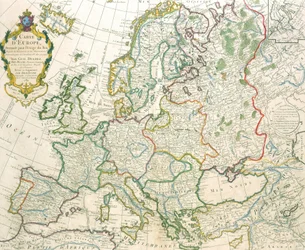 Karte von Europa